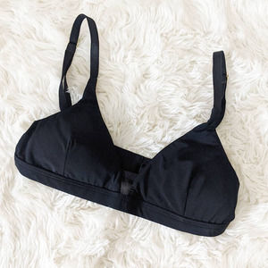 Pepper Black Limitless Wireless Bralette Bra XS